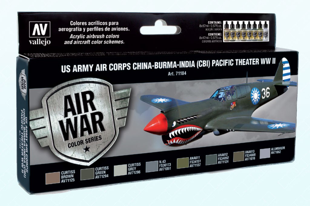Vallejo Model Air - US Army Air Corps Paint Set