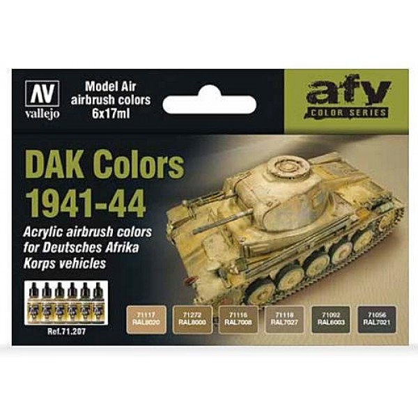 Vallejo Model Air - DAK Colors 1941-44