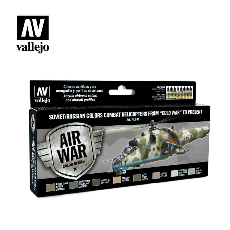 Vallejo Model Air - Soviet/Russian Colors Combat Helicopters