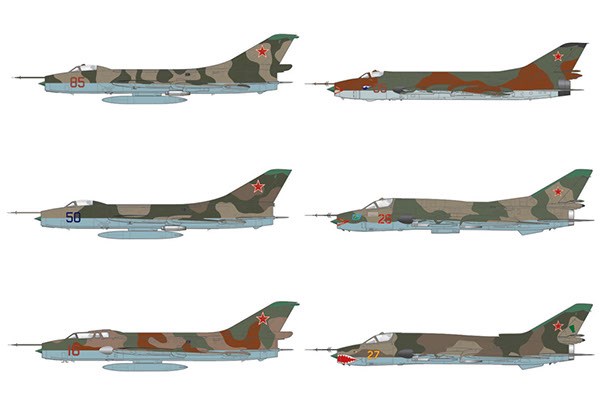 Vallejo Model Air - Soviet/Russian Colors SU-7/17 