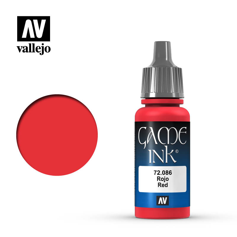 Vallejo Game Color - Red (Ink)