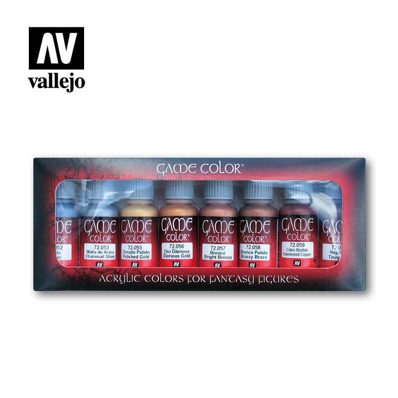 Vallejo Game Color - Metallic Colors (x8)
