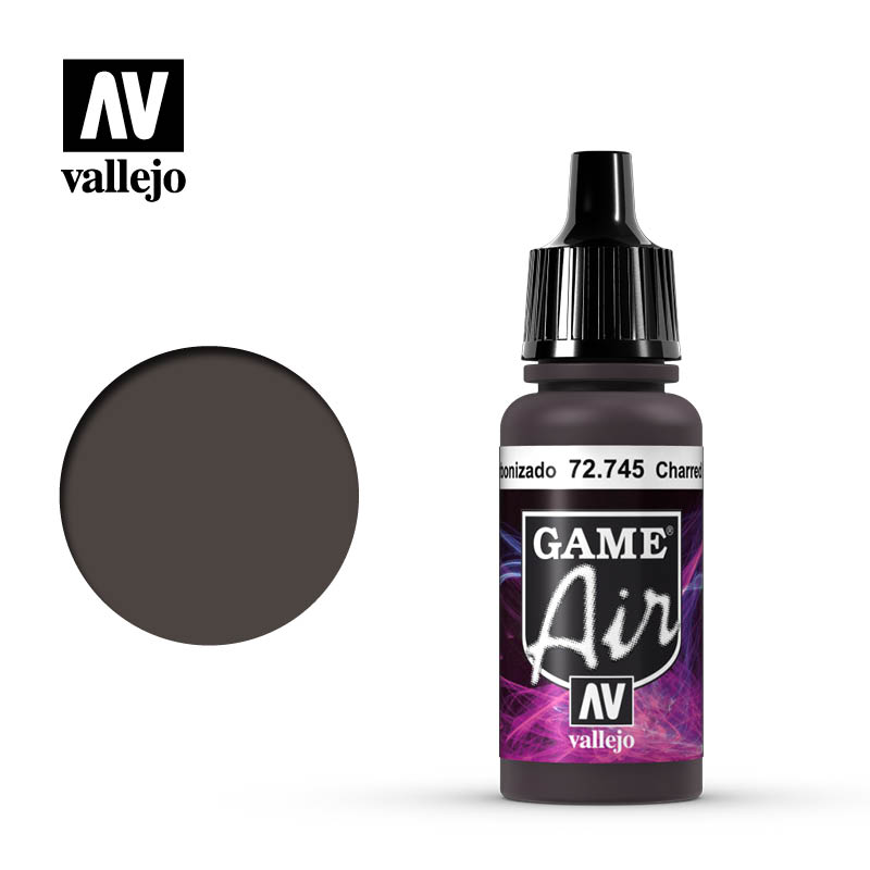 Vallejo Game Air - Charred Brown