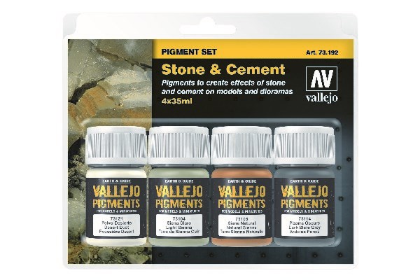 Vallejo Pigment set (Stone and Cement)