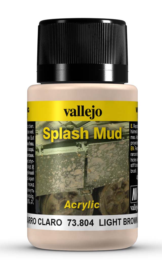 Vallejo Light Brown Splash Mud 40 ml