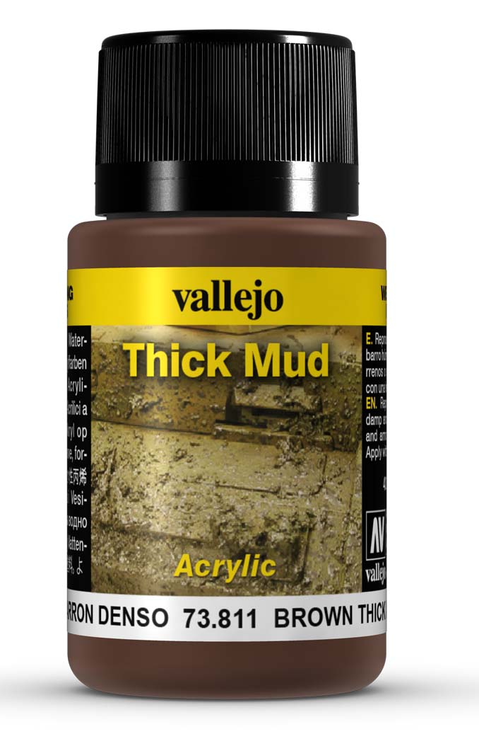 Vallejo Brown Thick Mud 40 ml