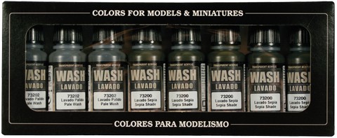 Vallejo Game Color - Washes (x8)