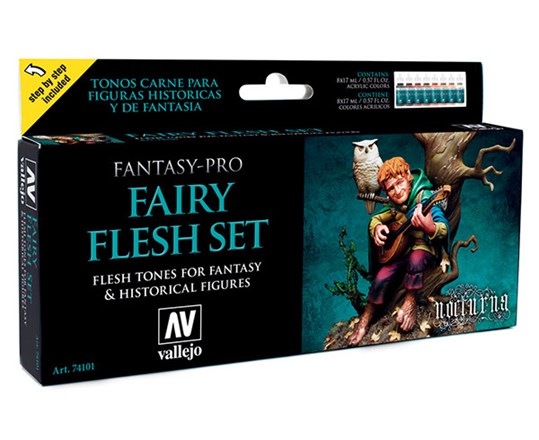 Vallejo Game Color - Fairy Flesh set