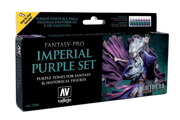 Vallejo Game Color - Imperial Purple Set
