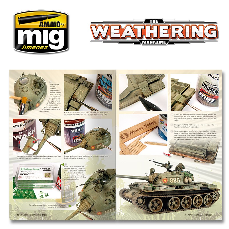 Ammo Mig Jimenez The Weathering Magazine #29, Green
