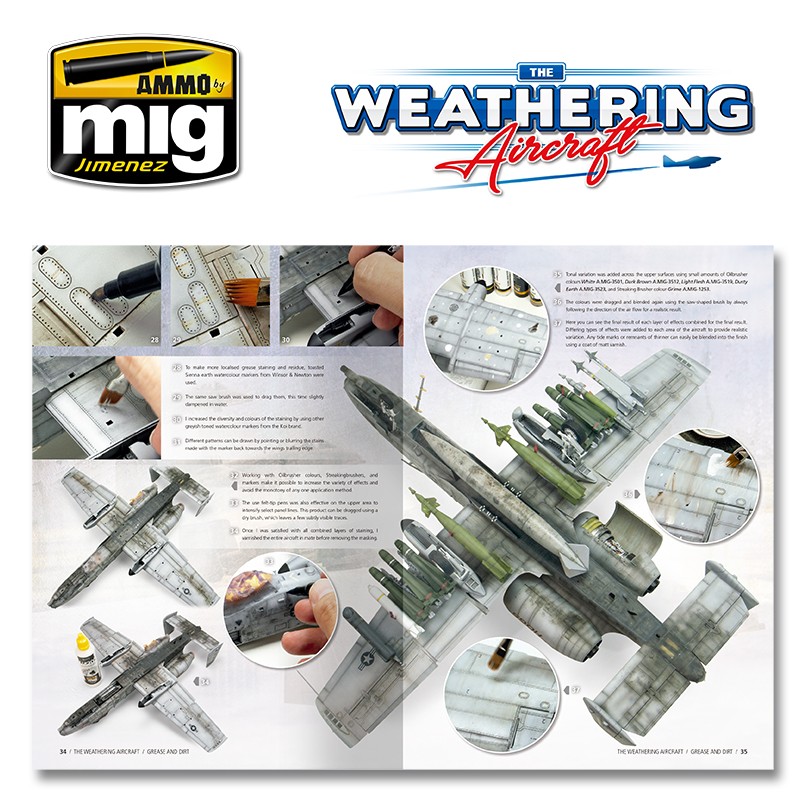 Ammo Mig Jimenez The Weathering Aircraft Issue 15. GREASE & DIRT
