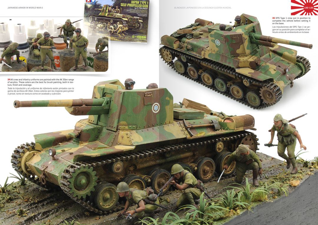 AK Interactive JAPANESE ARMOR in WWII - Bilingal